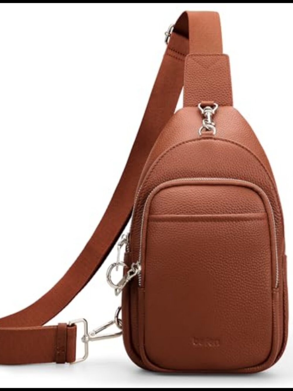 Genuine Leather Anti-Theft Sling Crossbody Bag RFID Small